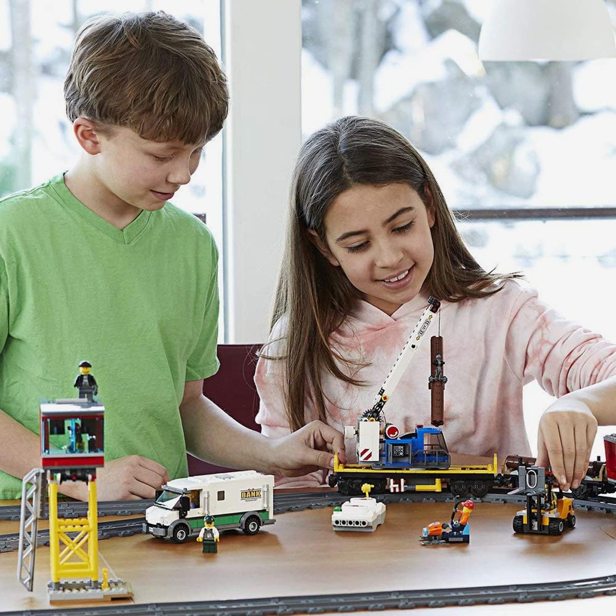 Lego 60198 City Kargo Treni Görseli