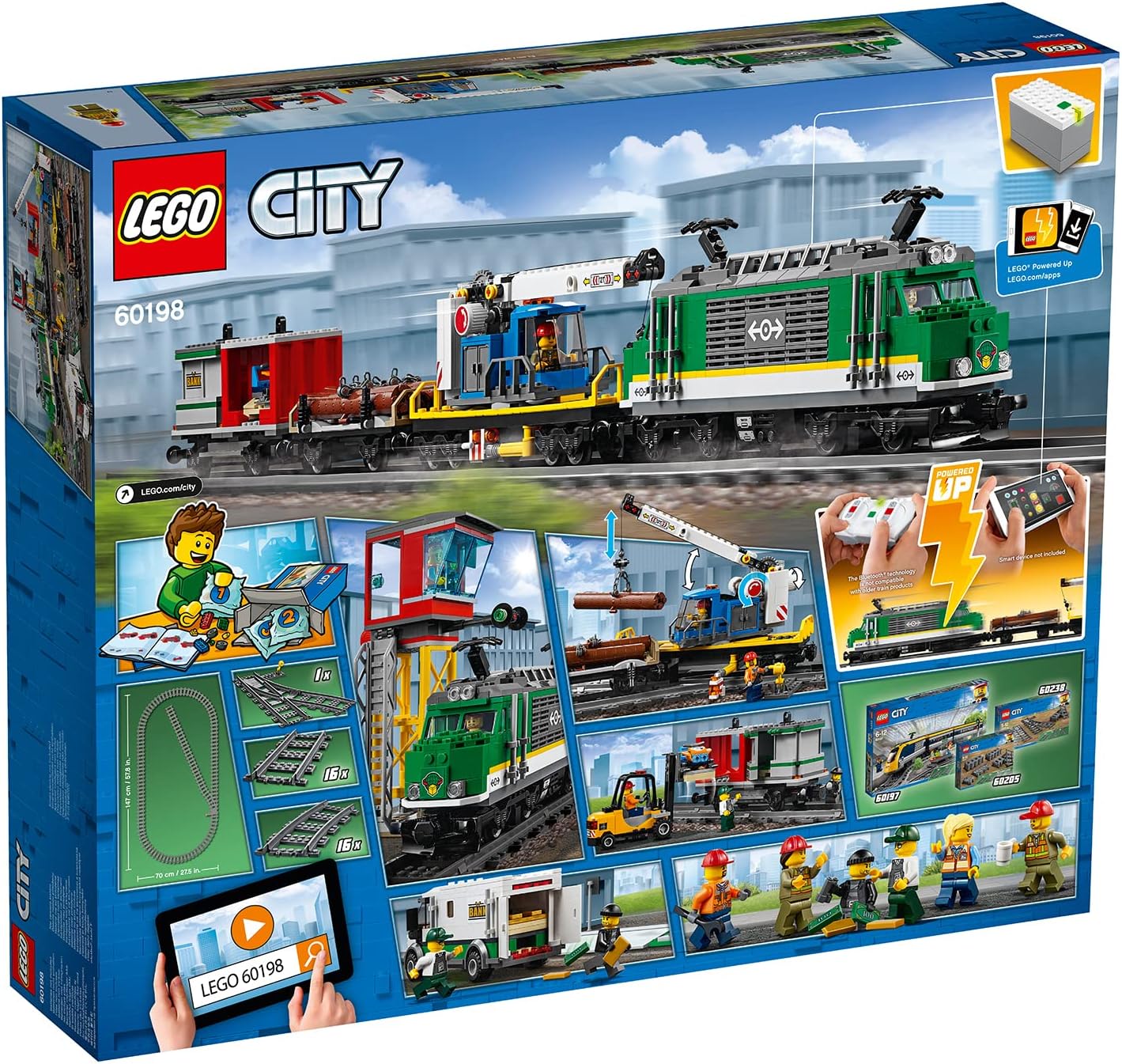 Lego 60198 City Kargo Treni Görseli