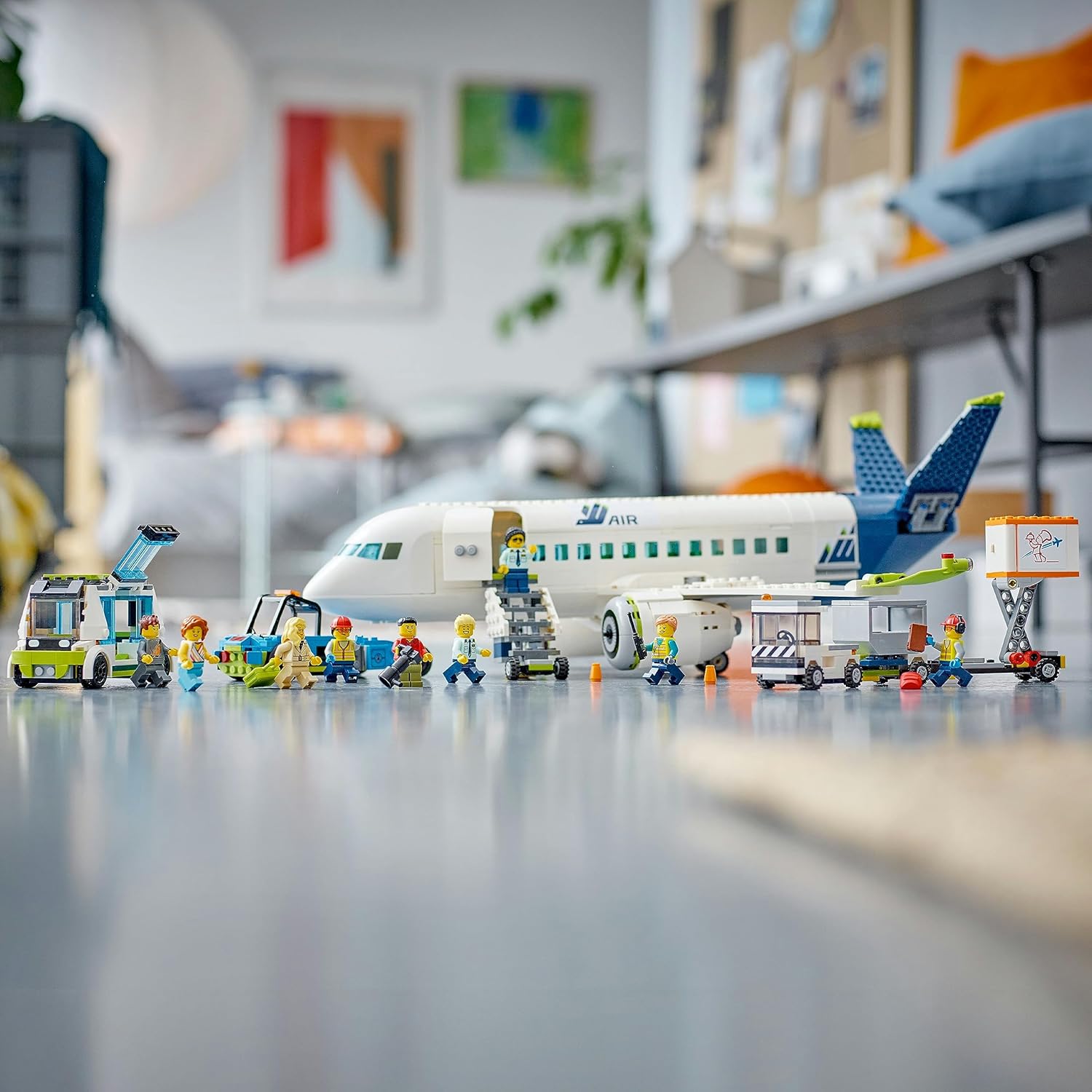 Lego 60367 City Yolcu Uçağı Görseli
