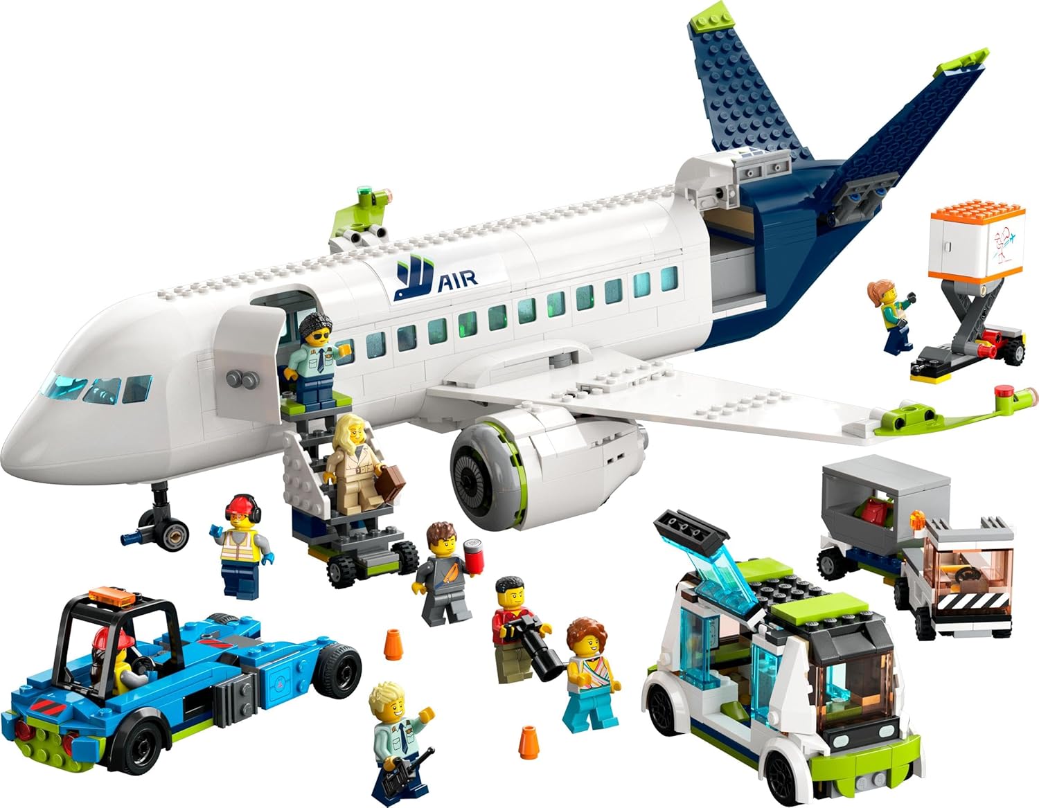 Lego 60367 City Yolcu Uçağı Görseli
