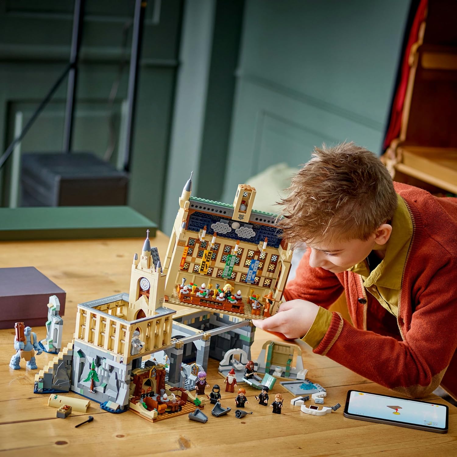 Lego 76435 Harry Potter Hogwarts Şatosu Büyük Salon Görseli