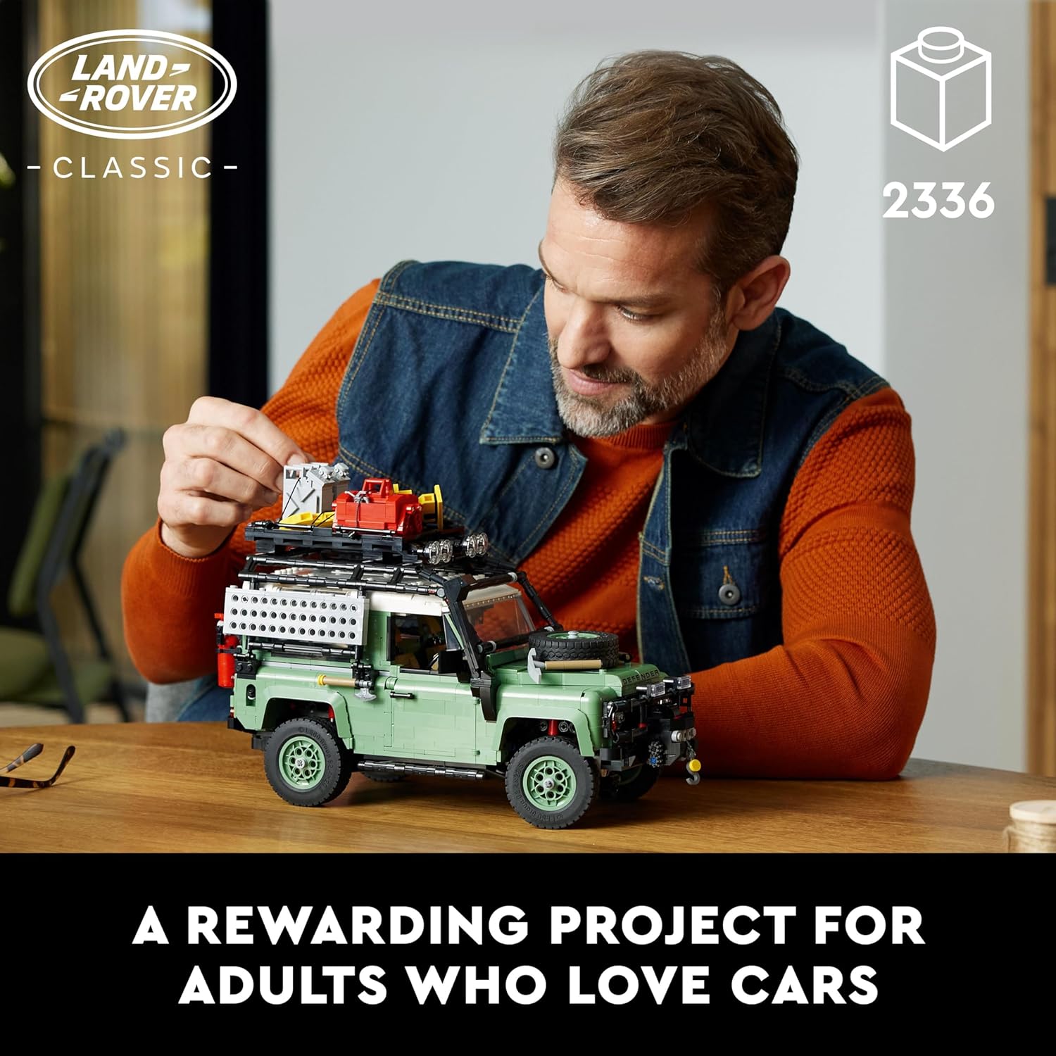 Lego 10317 Icons Land Rover Klasik Defender 90 Görseli