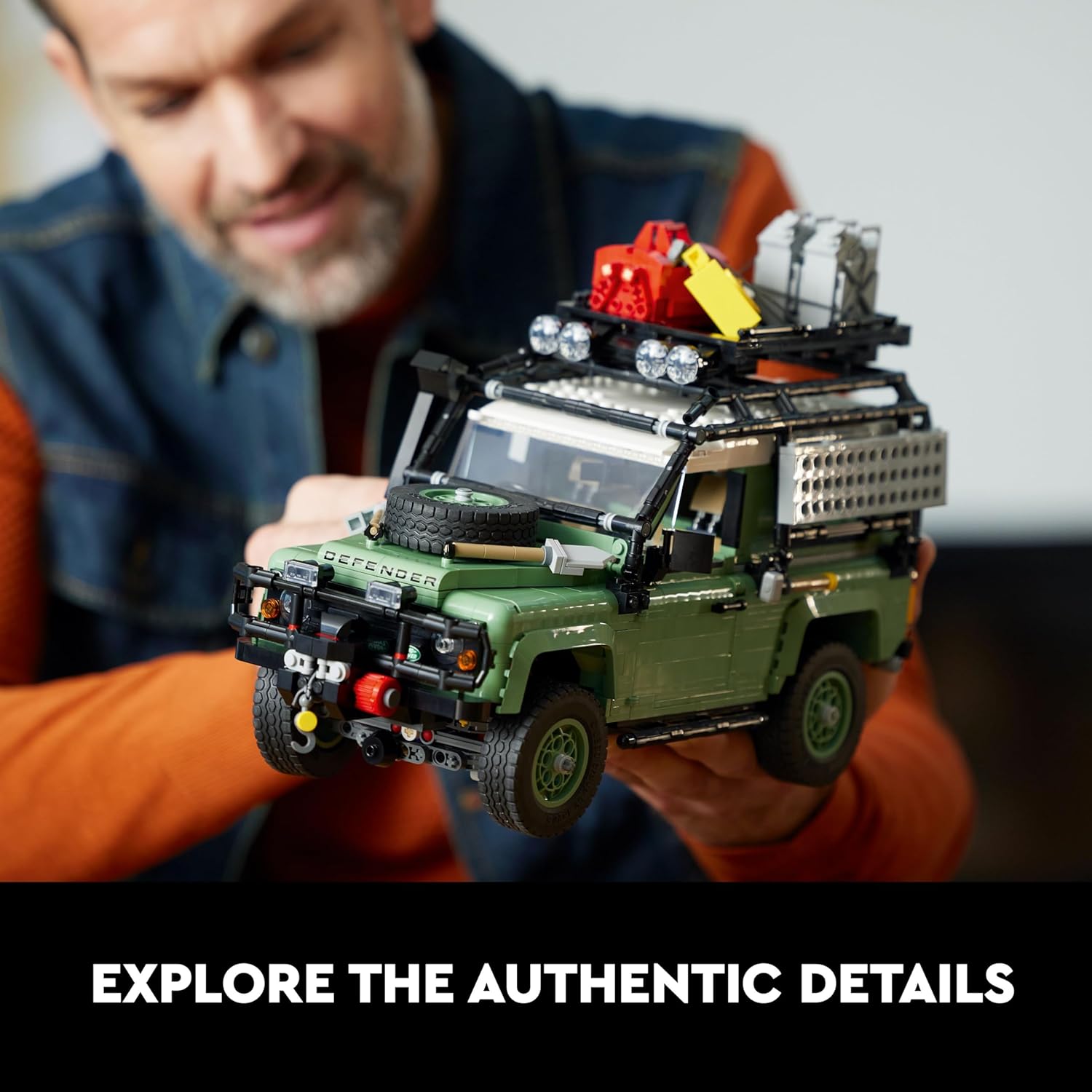 Lego 10317 Icons Land Rover Klasik Defender 90 Görseli