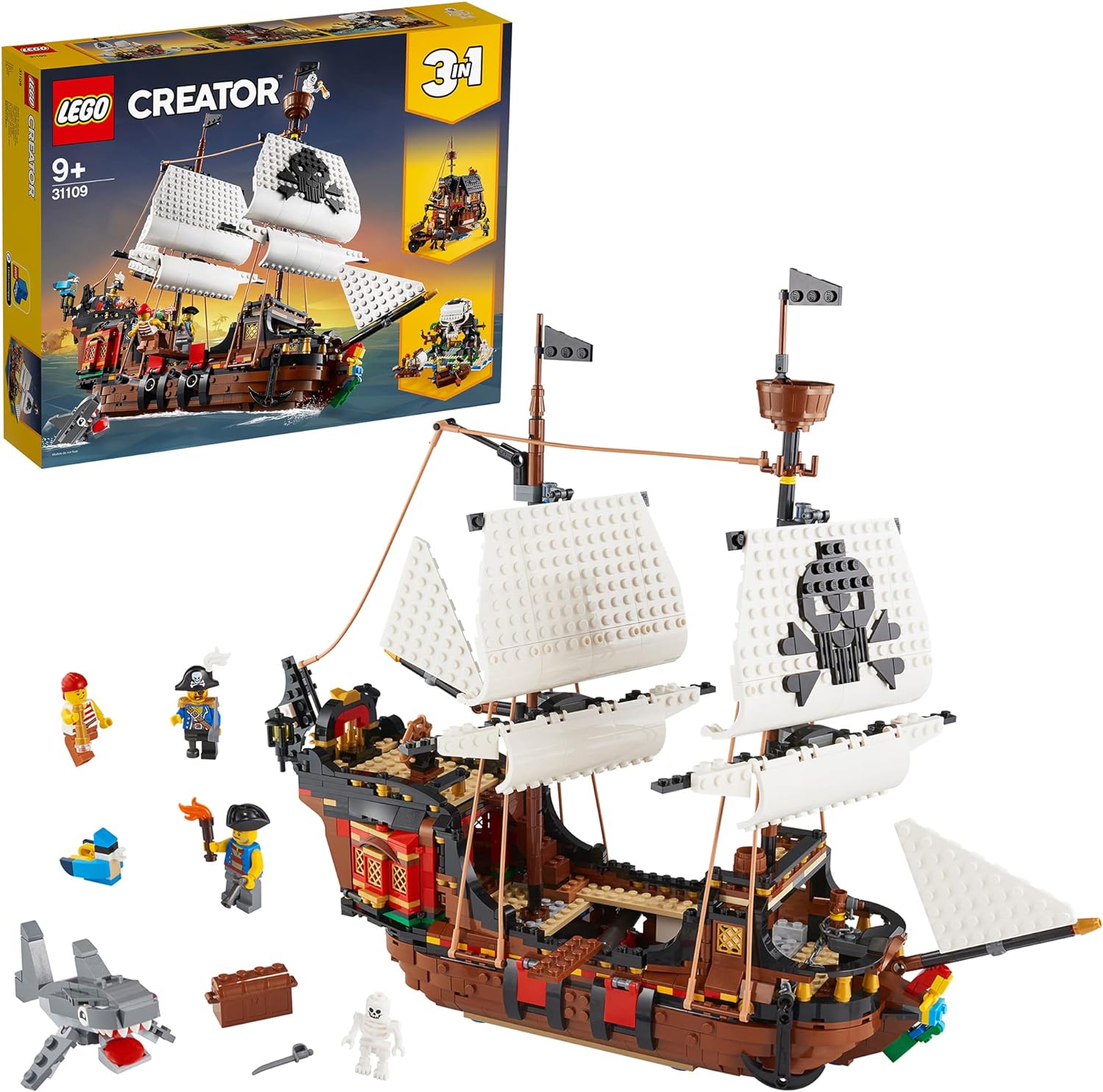 Lego 31109 Creator 3'ü 1 Arada Korsan Gemisi