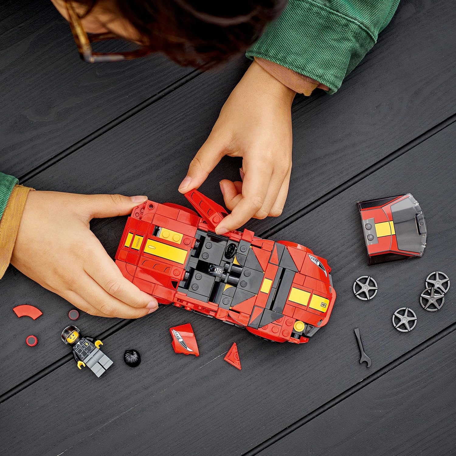 Lego 76914 Speed Champions Ferrari 812 Competizione Görseli