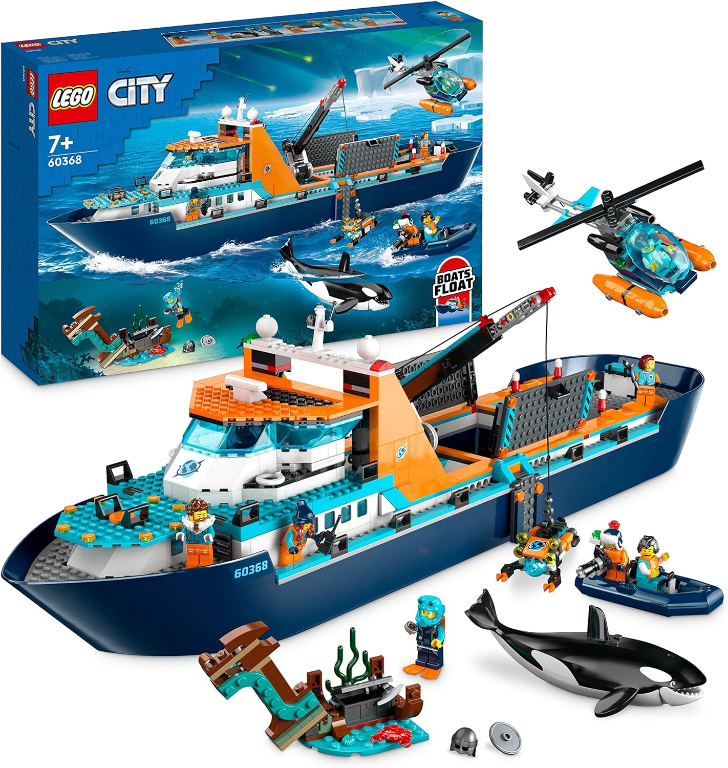 Lego 60368 City Kutup Keşif Gemisi