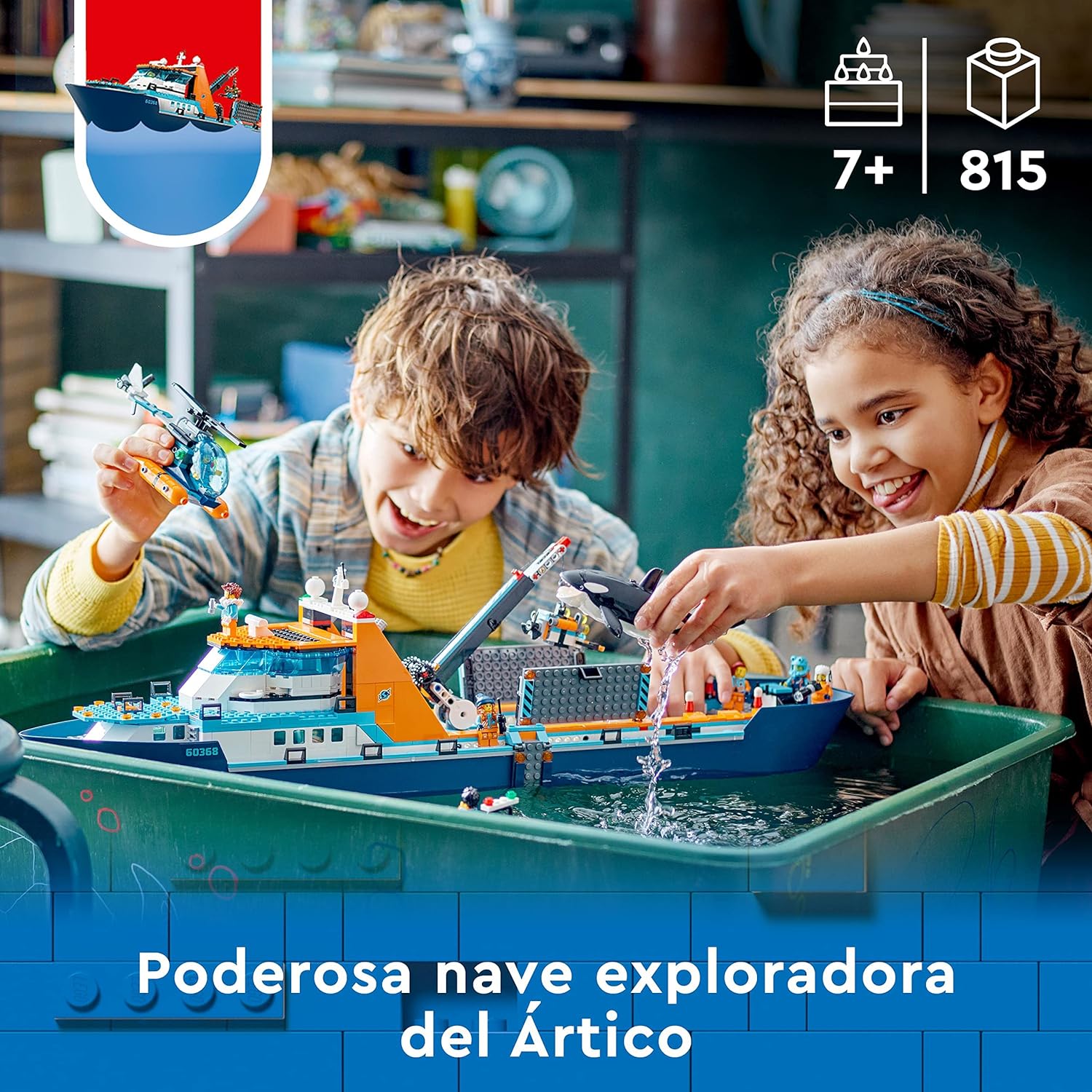 Lego 60368 City Kutup Keşif Gemisi Görseli