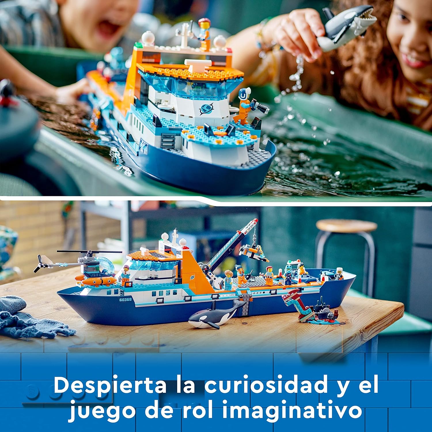 Lego 60368 City Kutup Keşif Gemisi Görseli
