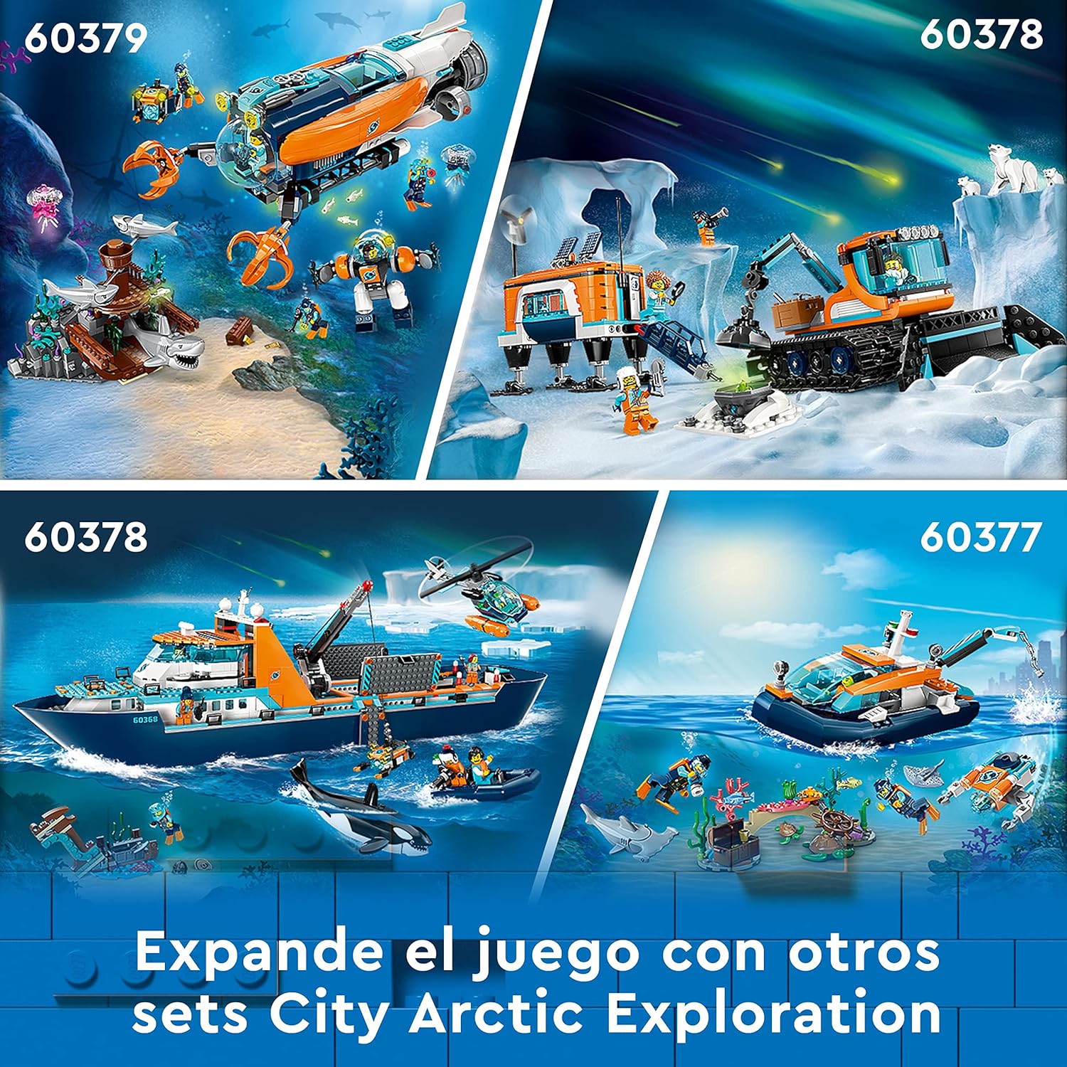 Lego 60368 City Kutup Keşif Gemisi Görseli