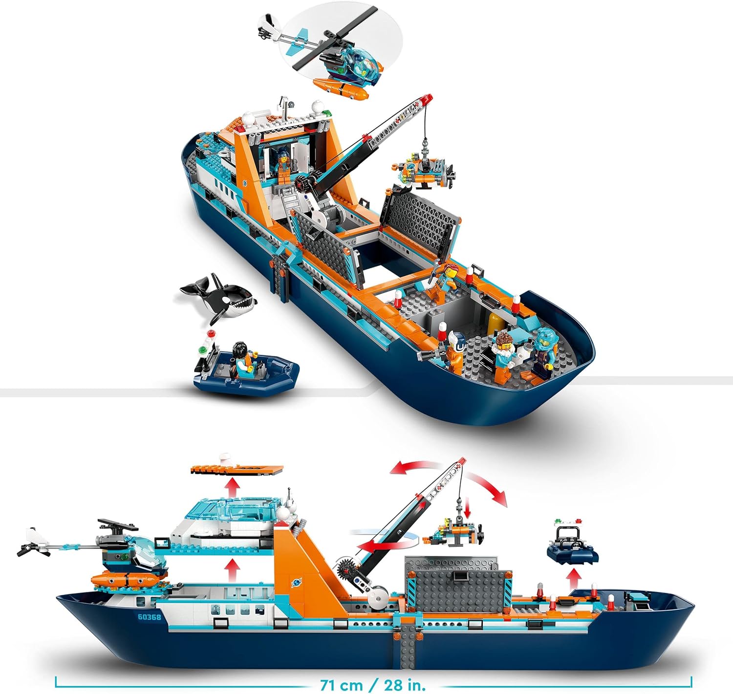 Lego 60368 City Kutup Keşif Gemisi Görseli