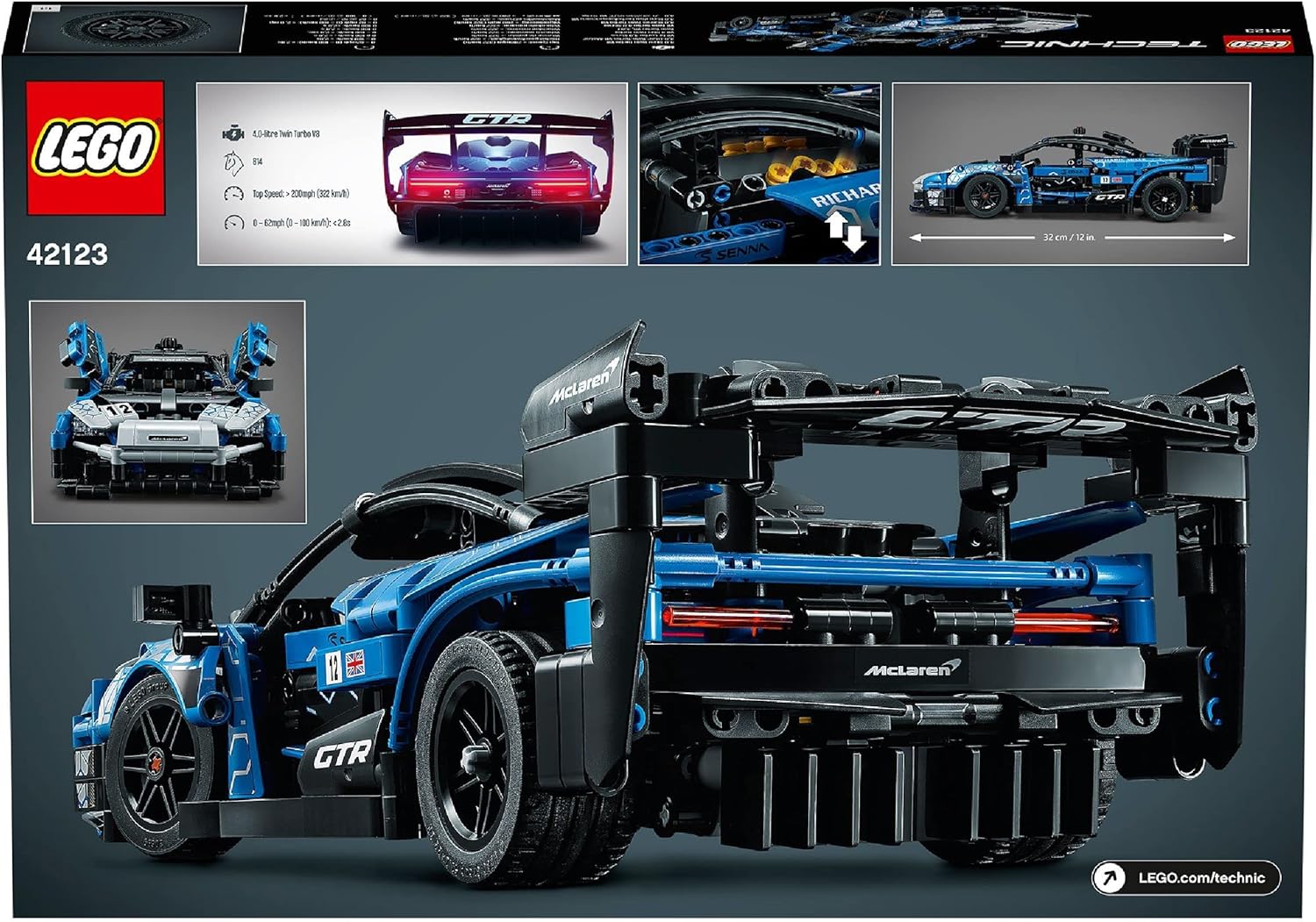 Lego 42123 Technic Mclaren Senna Gtr Görseli