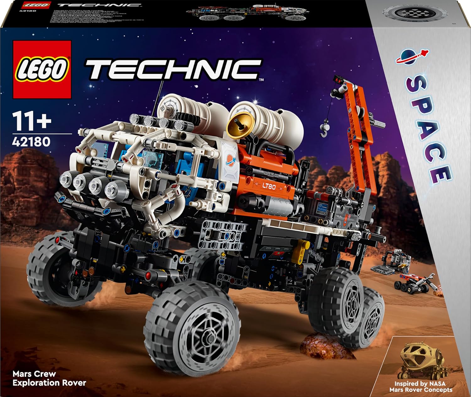 Lego 42180 Technic Mars Ekibi Keşif Aracı Görseli