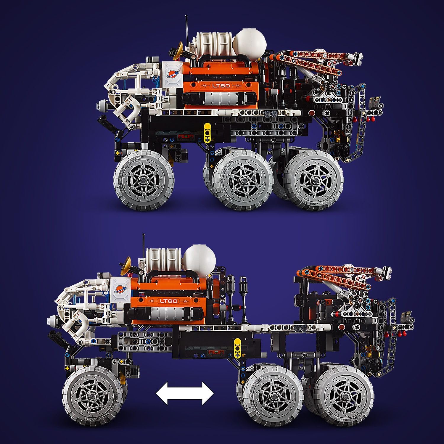 Lego 42180 Technic Mars Ekibi Keşif Aracı Görseli