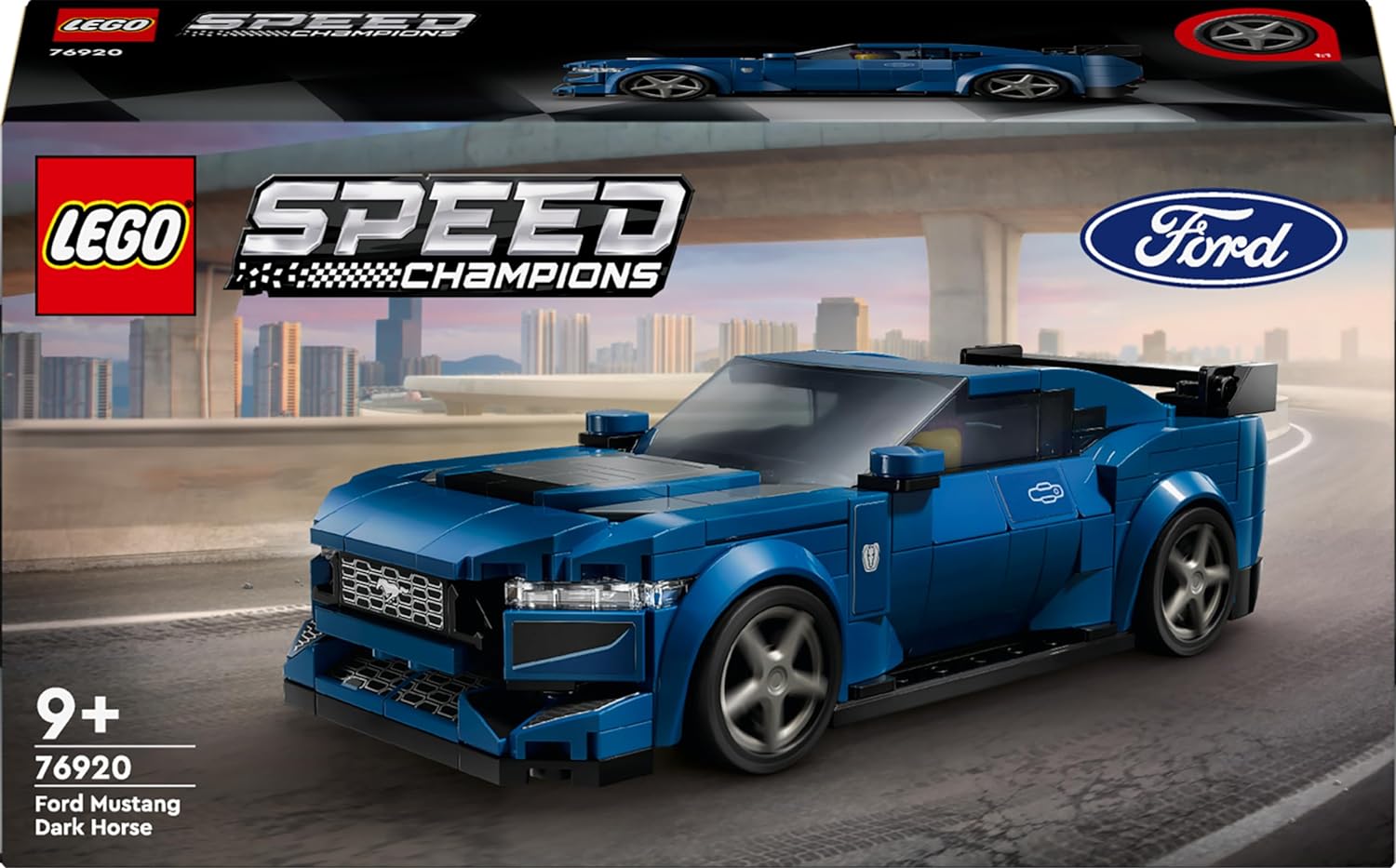 Lego 76920 Speed Champions Ford Mustang Dark Horse Görseli
