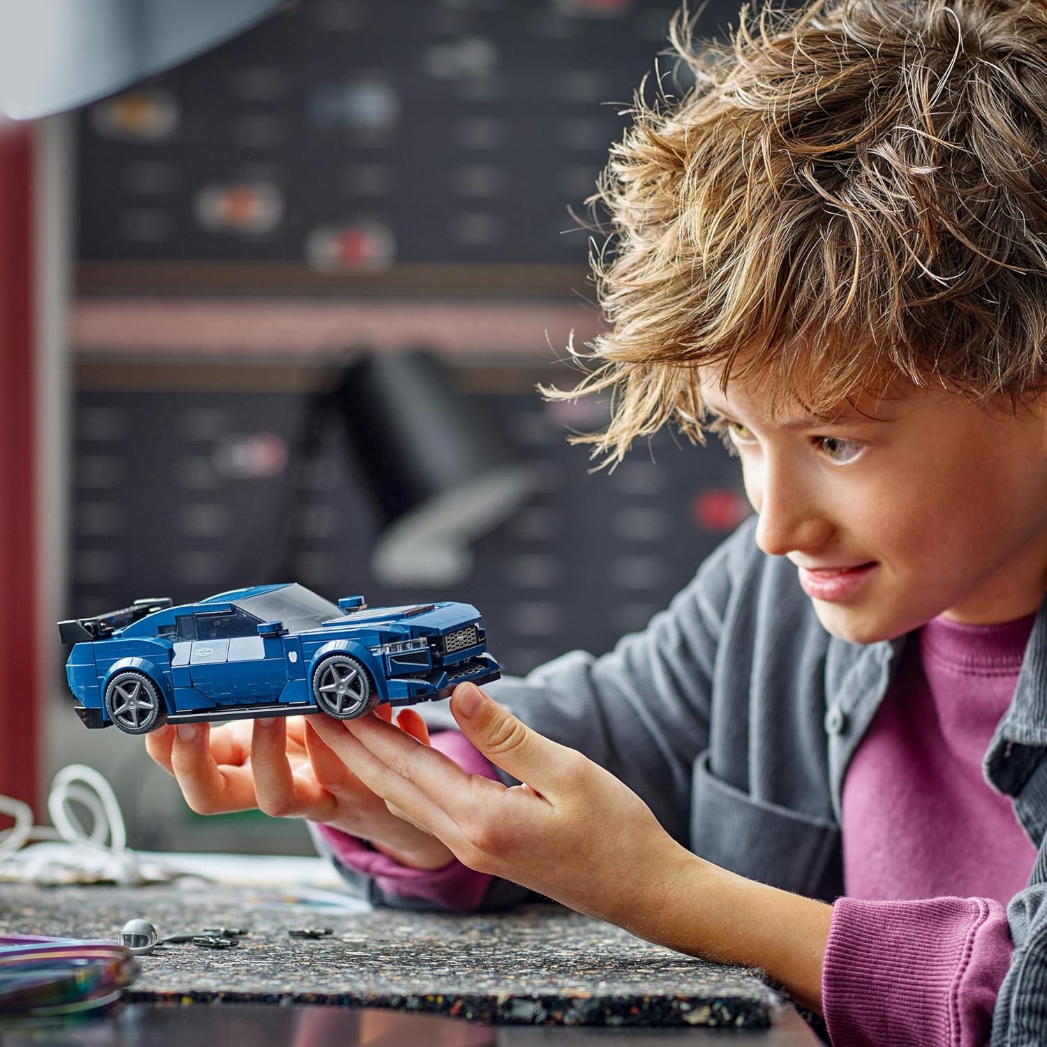 Lego 76920 Speed Champions Ford Mustang Dark Horse Görseli
