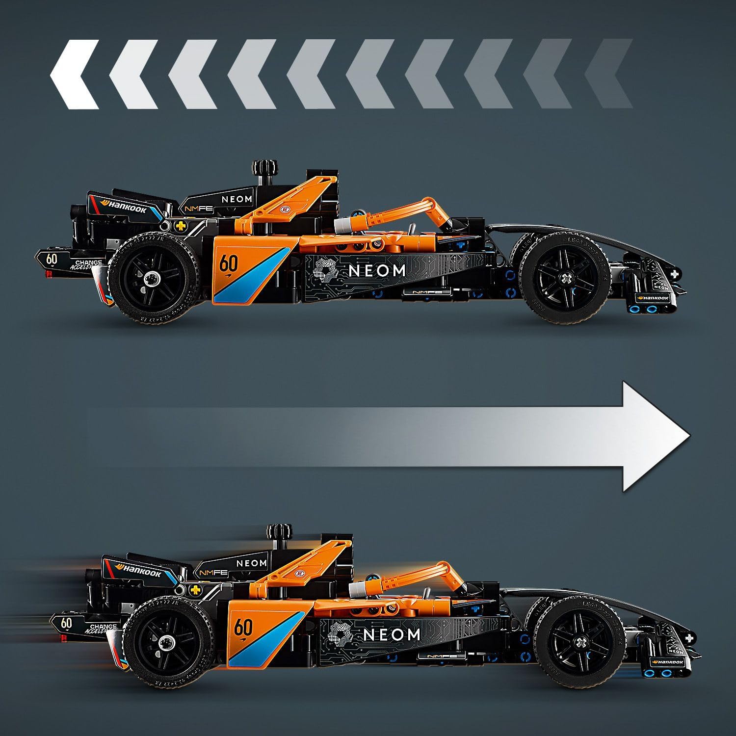 Lego 42169 Technic Neom Mclaren Formula E Yarış Arabası Görseli