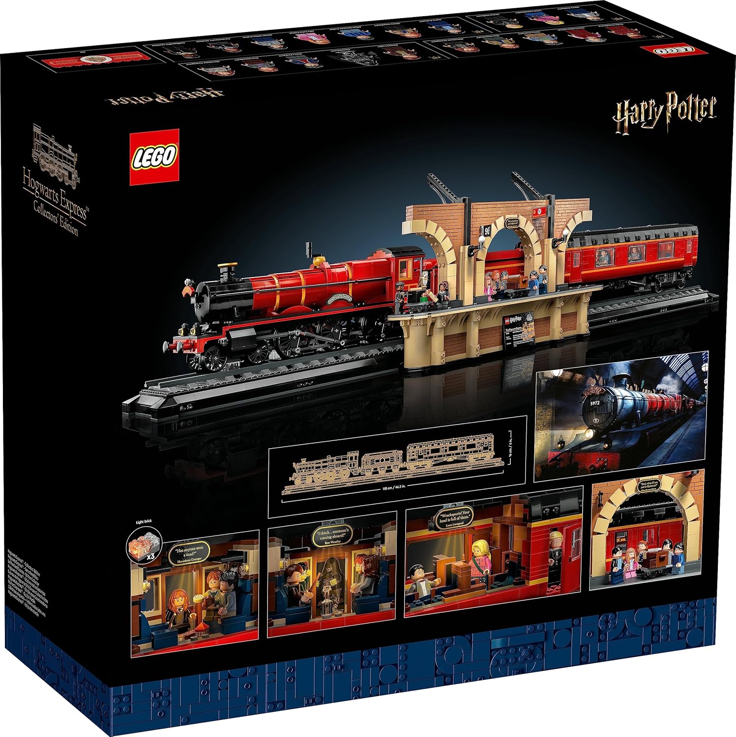 Lego 76405 Harry Potter Hogwarts Ekspresi - Koleksiyoncu Versiyonu Görseli