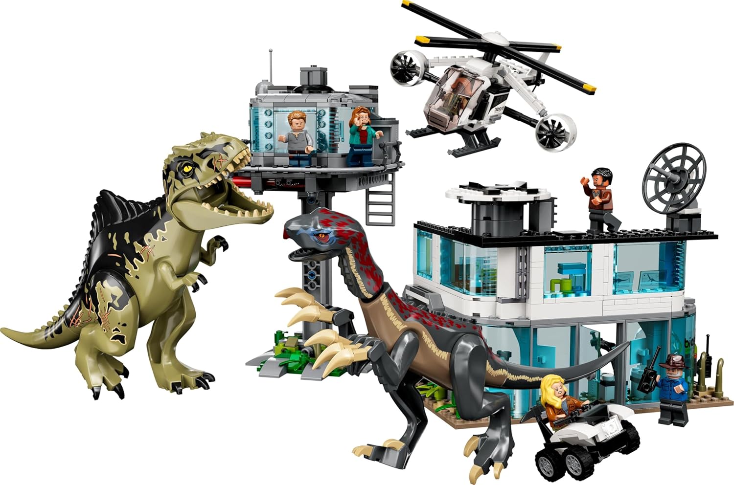 Lego 76949 Jurassic World Giganotosaurus Ve Therizinosaurus Saldırısı Görseli