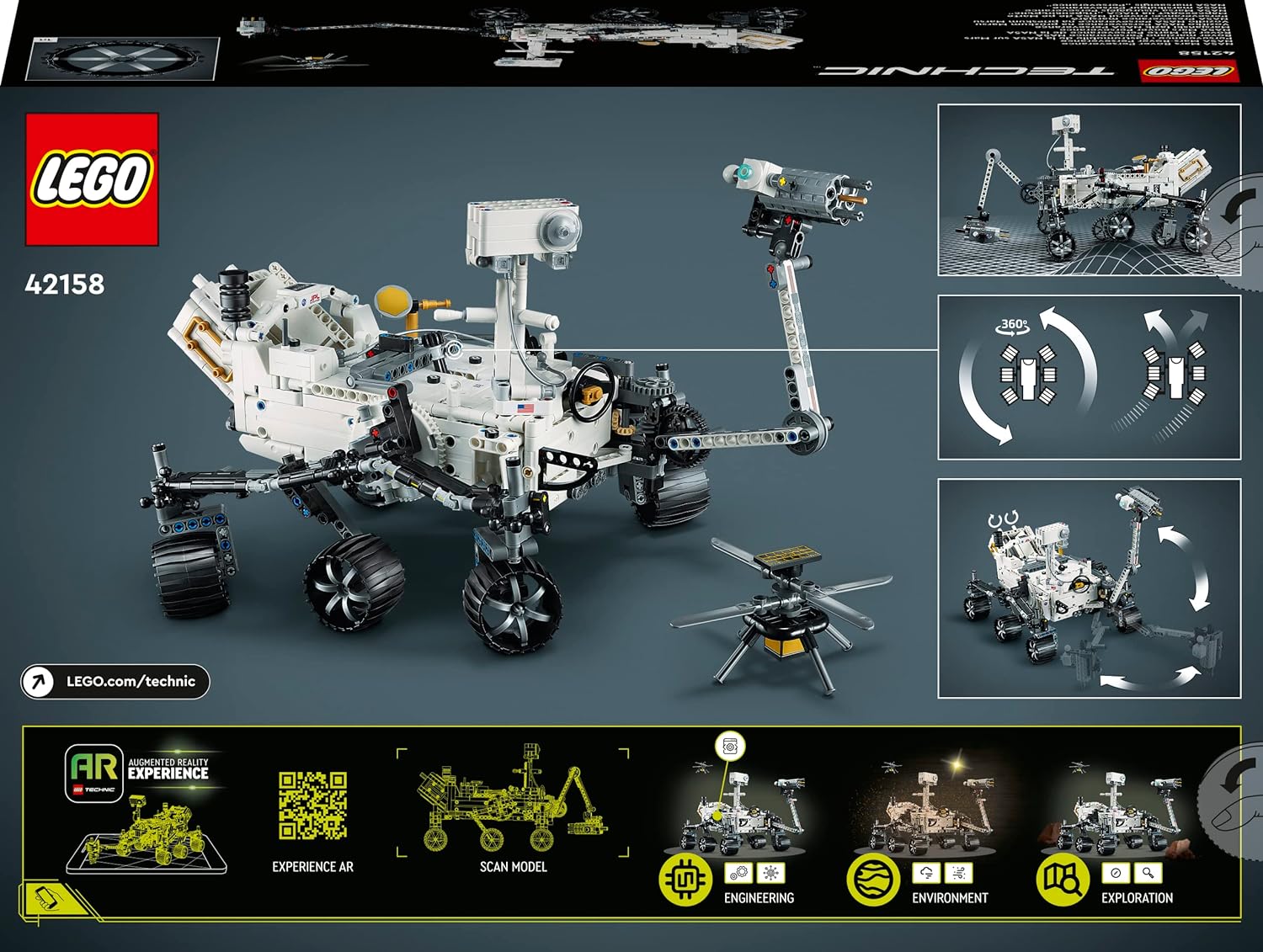 Lego 42158 Technic Nasa Mars Rover Perseverance Görseli