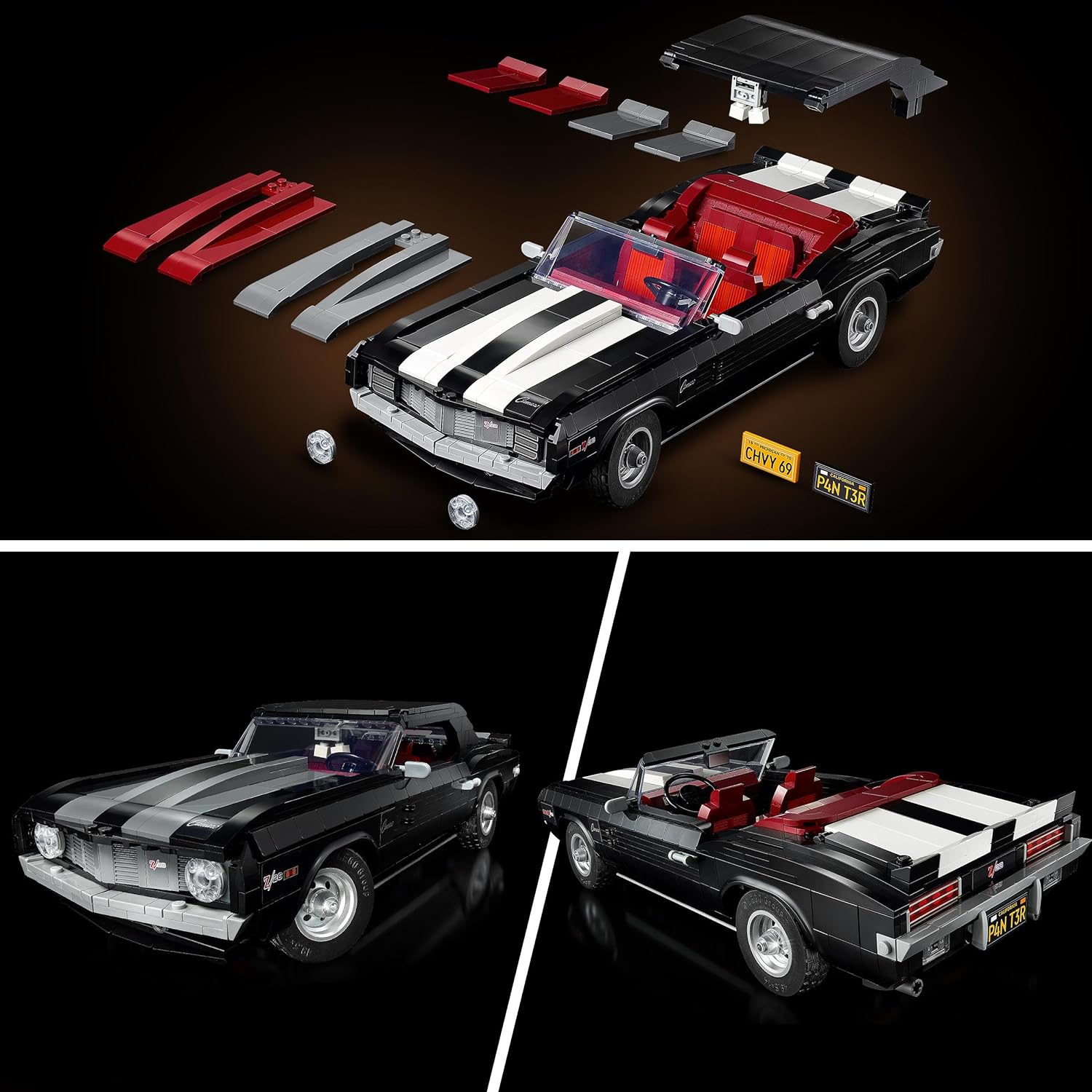 Lego 10304 Icons Chevrolet Camaro Z28 Görseli