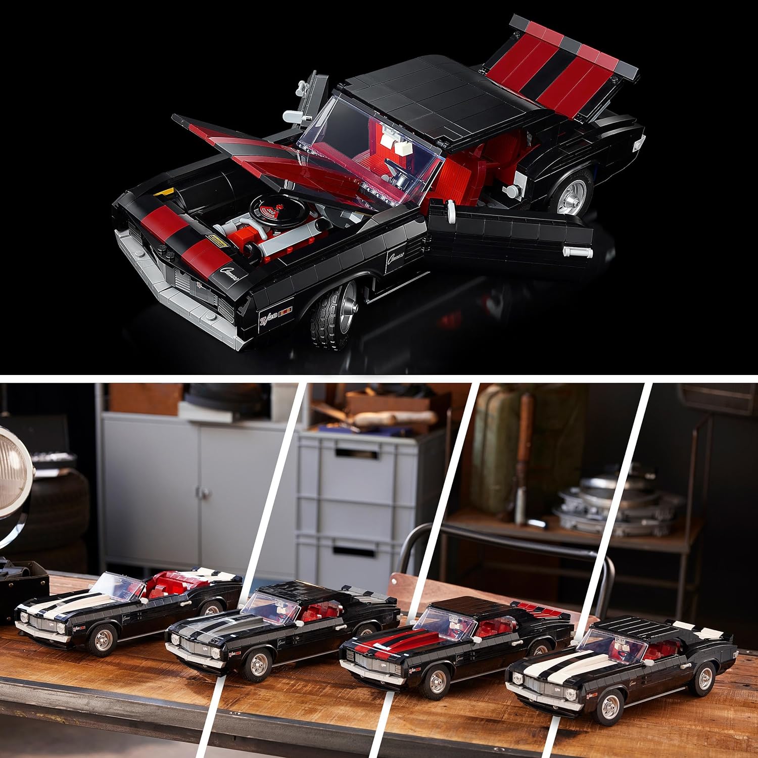 Lego 10304 Icons Chevrolet Camaro Z28 Görseli