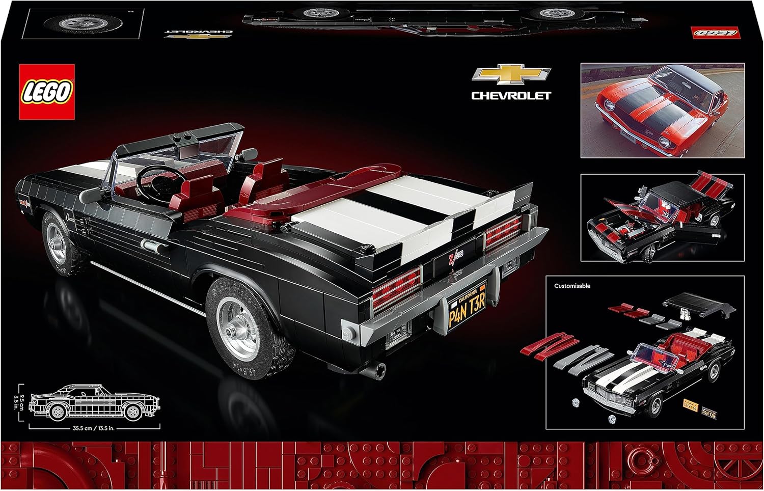 Lego 10304 Icons Chevrolet Camaro Z28 Görseli