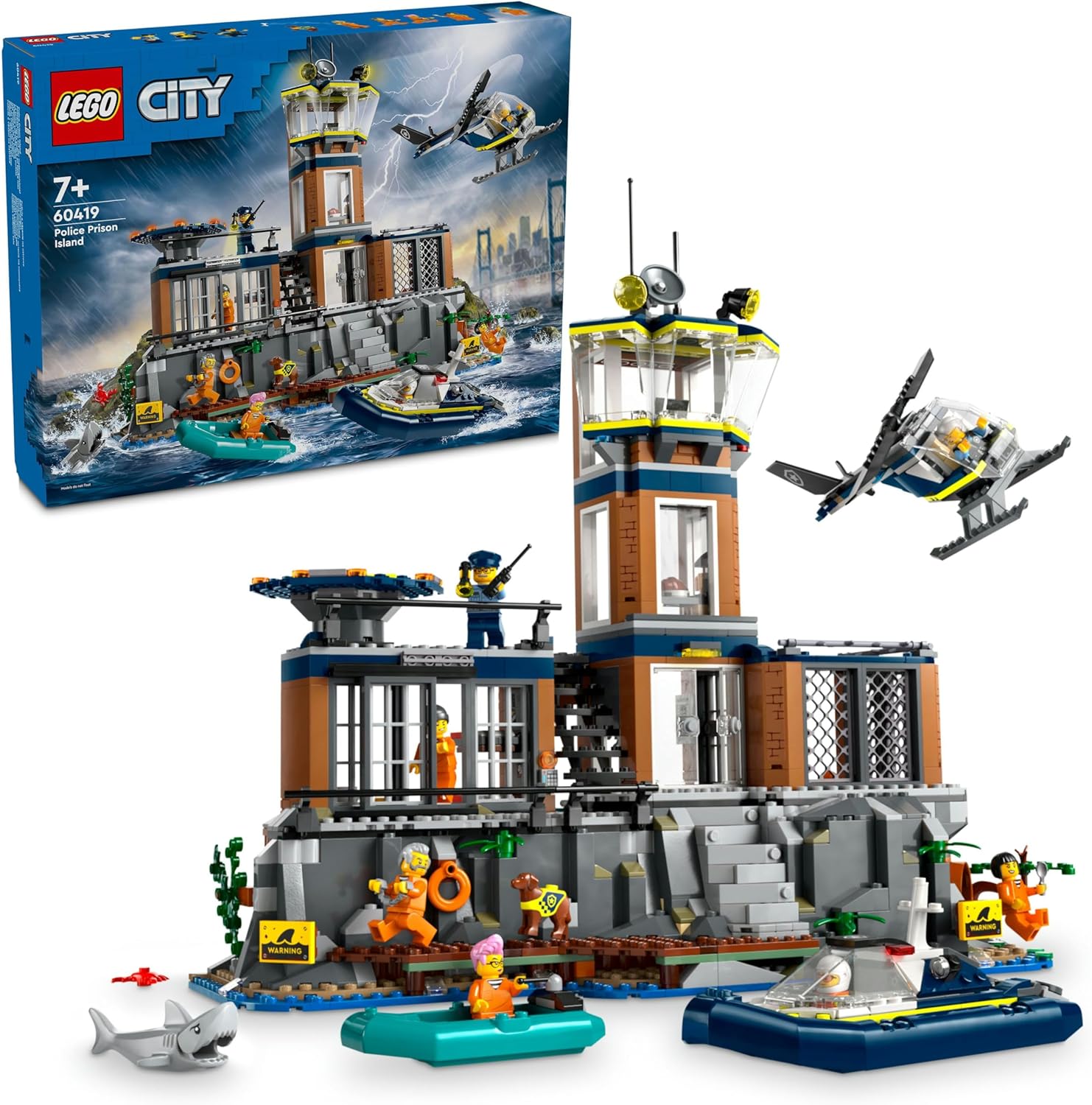 Lego 60419 City Polis Hapishane Adası