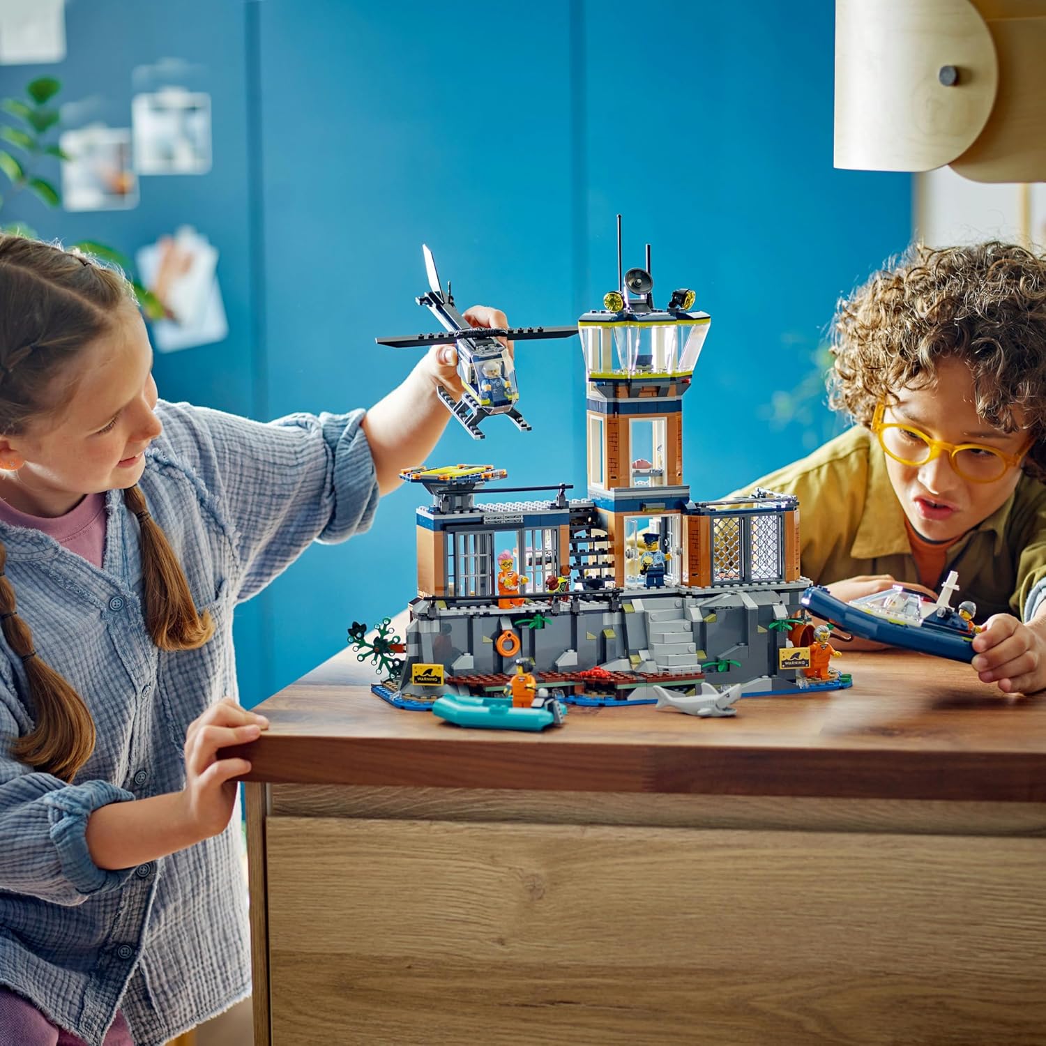 Lego 60419 City Polis Hapishane Adası Görseli