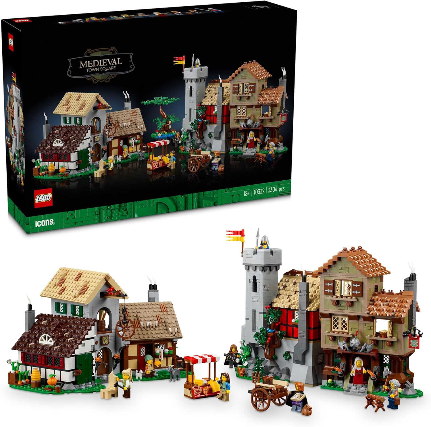 Lego 10332 Icons Medieval Town Square