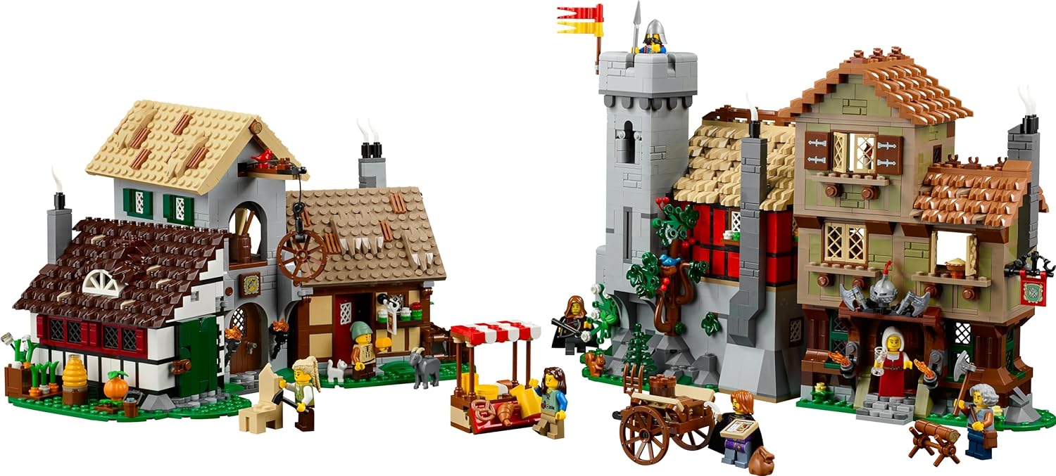 Lego 10332 Icons Medieval Town Square Görseli