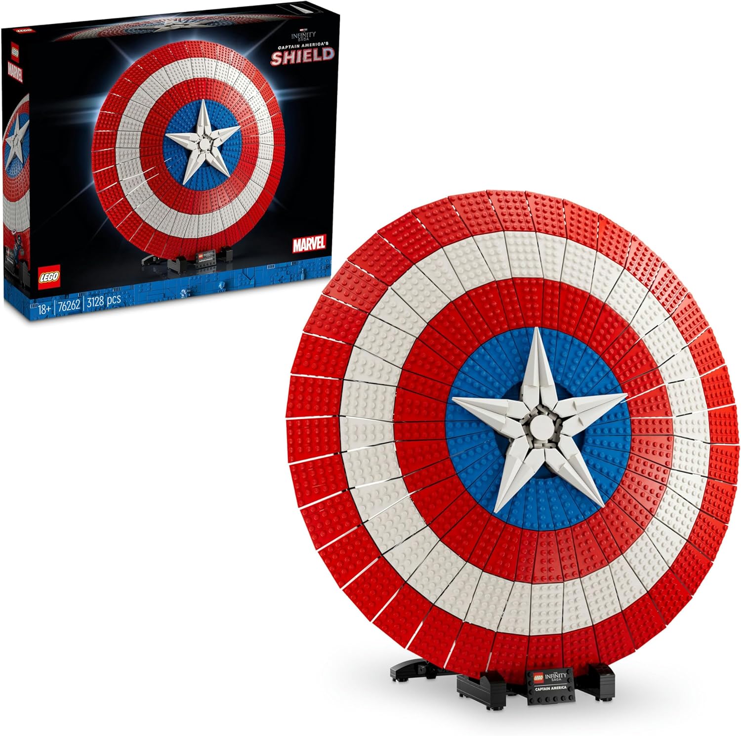Lego 76262 Marvel Kaptan Amerika'nın Kalkanı