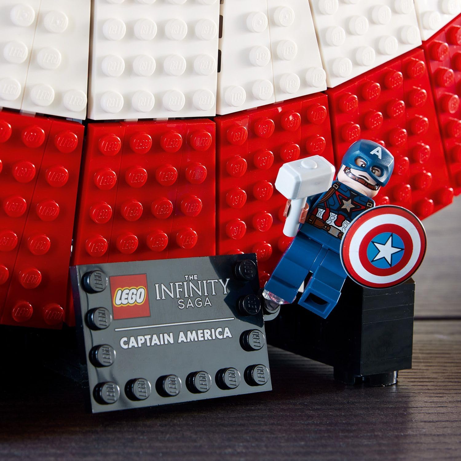 Lego 76262 Marvel Kaptan Amerika'nın Kalkanı Görseli