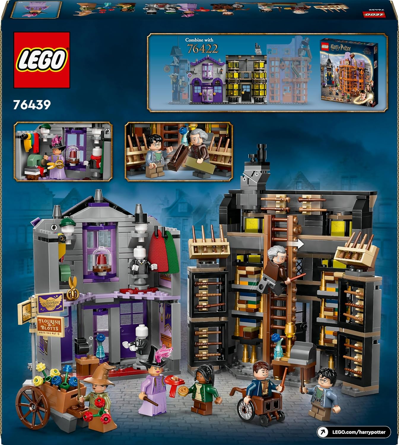 Lego 76439 Harry Potter Ollivanders Ve Madam Malkin'in Cübbe Dükkanı Görseli