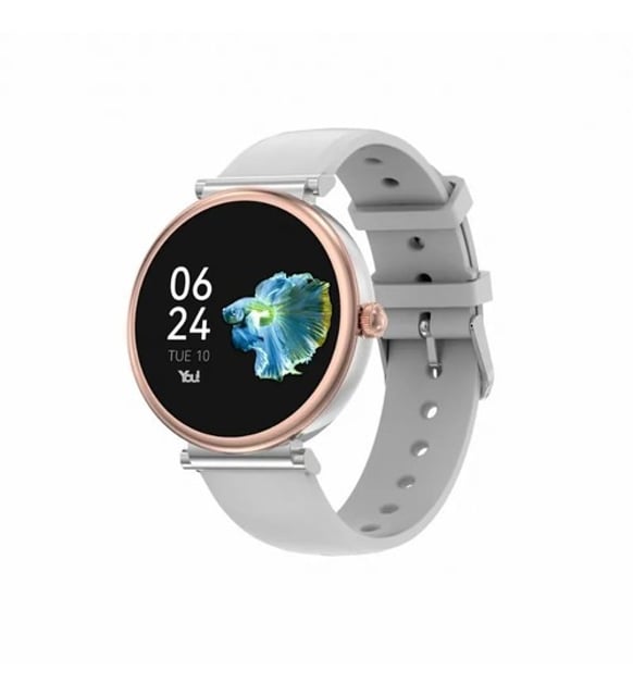 You Watch F15-yf152 You Smart Silver & Gray Silicon Bayan Kol Saati