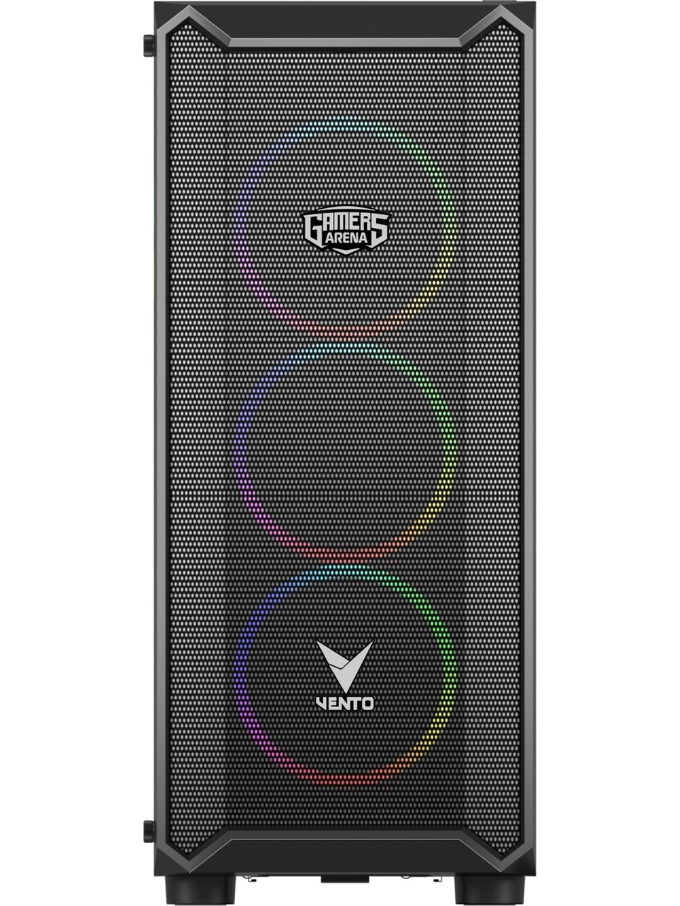 Gamers Arena Vento Vg16al Mesh Fsp 650w 80+ Hyper Pro 4x120mm Rgb Fan E-atx Gamıng Kasa Görseli