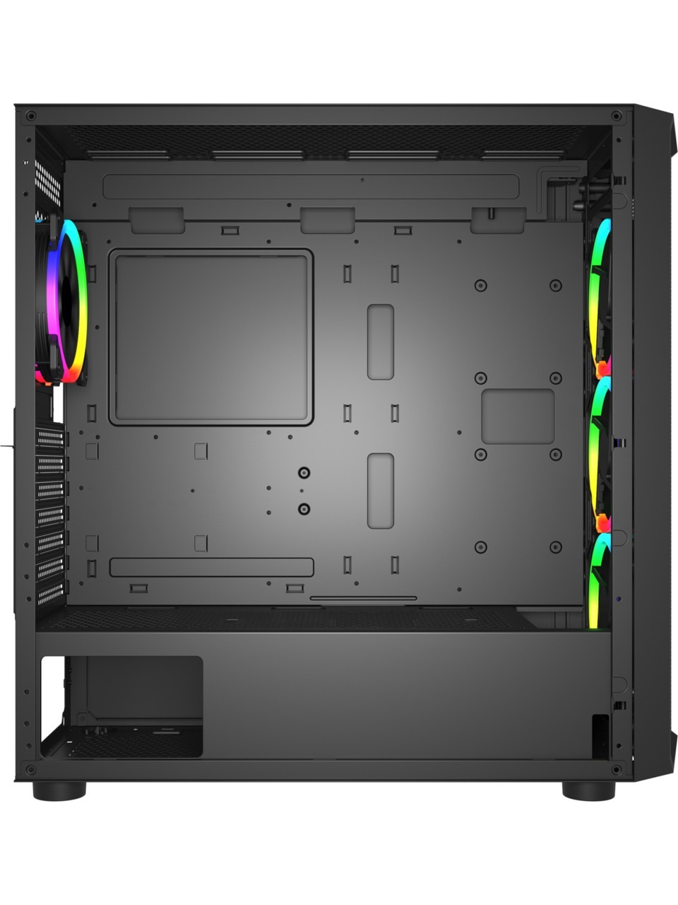 Gamers Arena Vento Vg16al Mesh Fsp 650w 80+ Hyper Pro 4x120mm Rgb Fan E-atx Gamıng Kasa Görseli