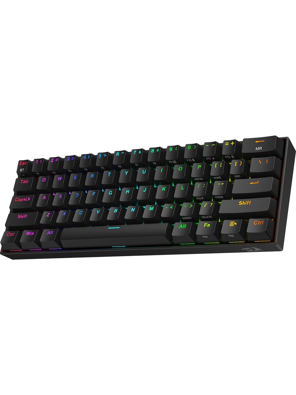 Redragon K530-rgb-pro Rgb Brown Swıtch Kablosuz Mekanik Q Gaming Klavye Siyah Görseli