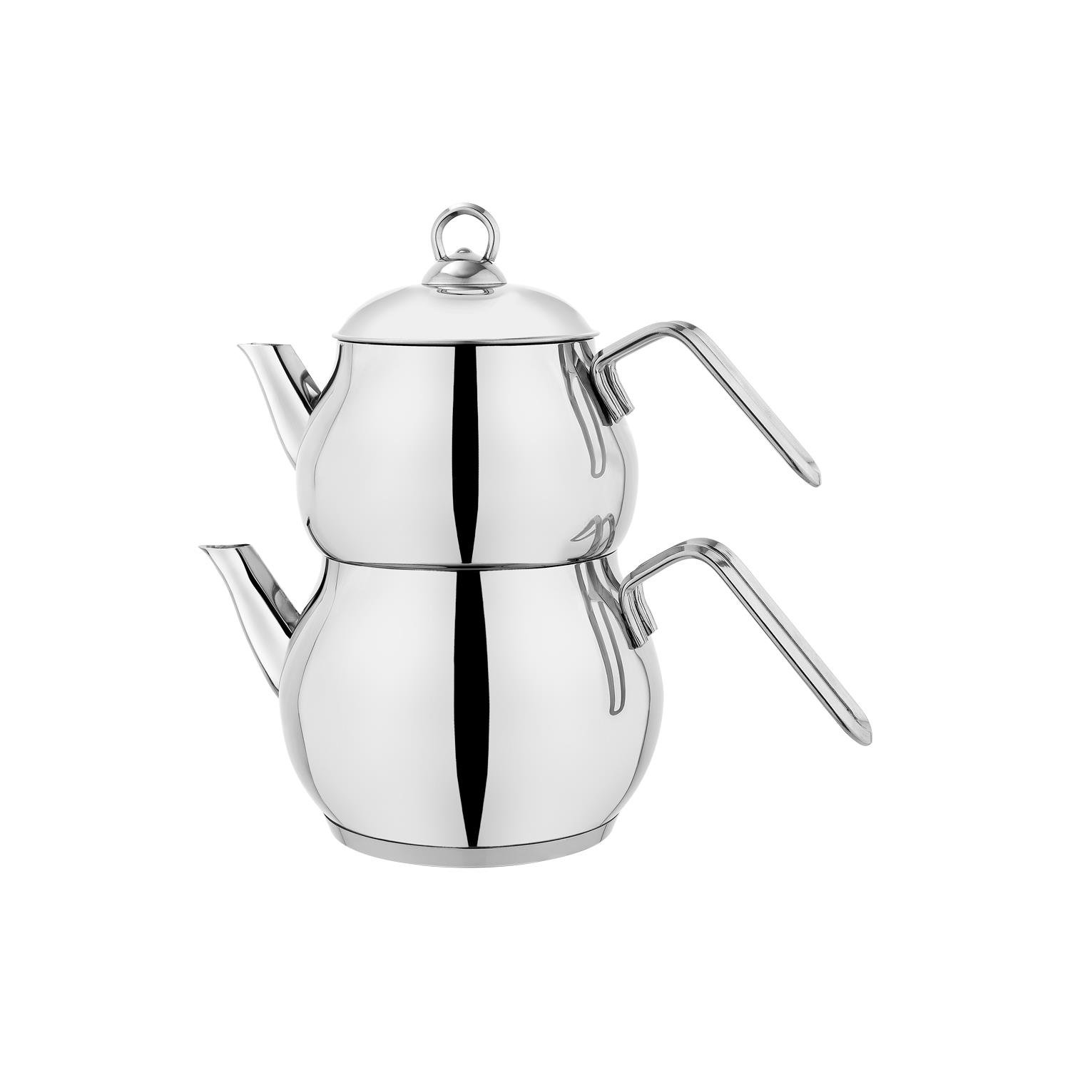 Schafer Opal Çelik Çaydanlık Takımı 3 Parça-Inox Görseli