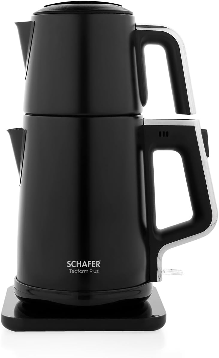 Schafer Teaform Plus Paslanmaz Çay Makinesi-siyah Görseli