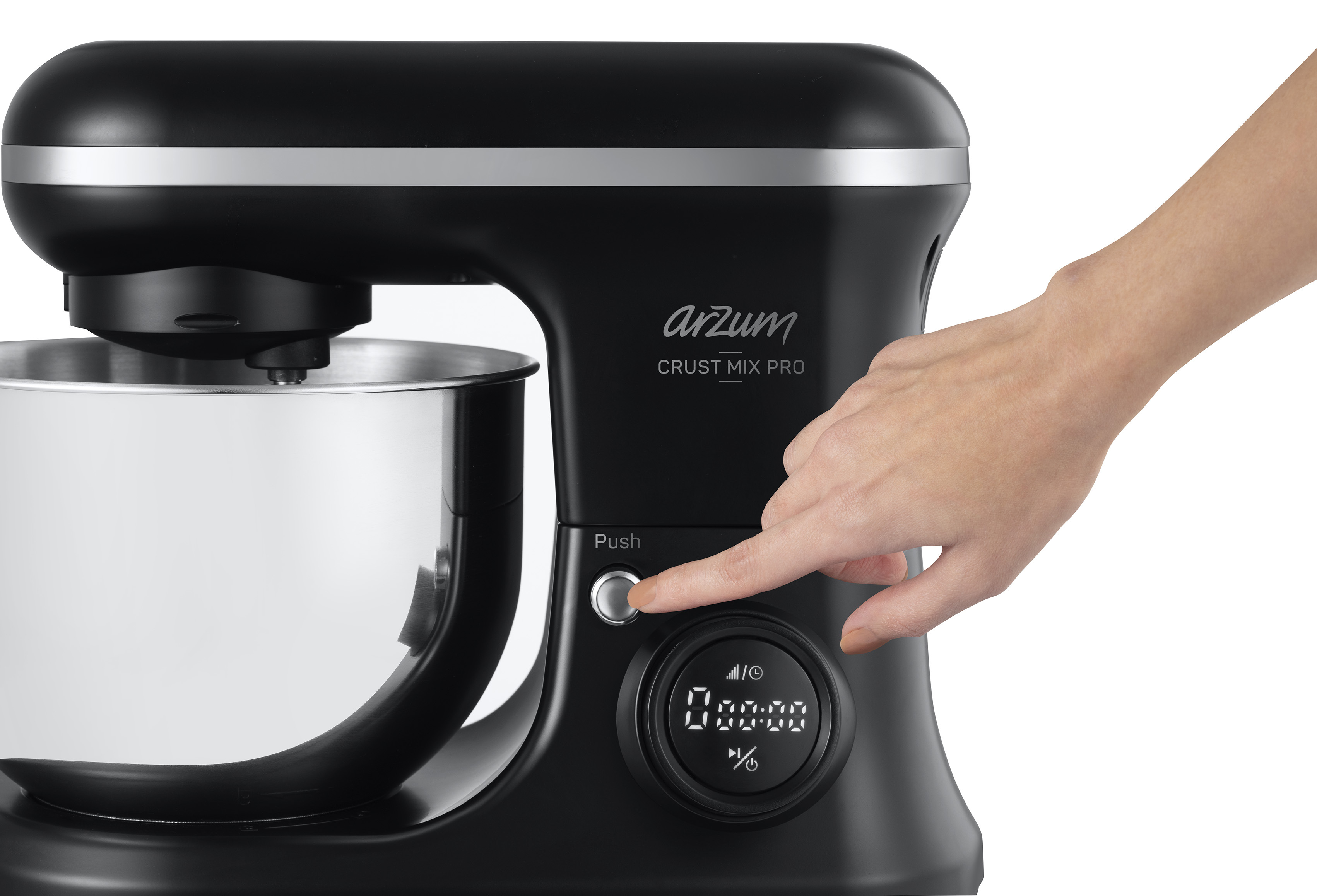 Arzum Ar1186 Arzum Crust Mix Pro 1500 Stand Mikser Siyah Görseli