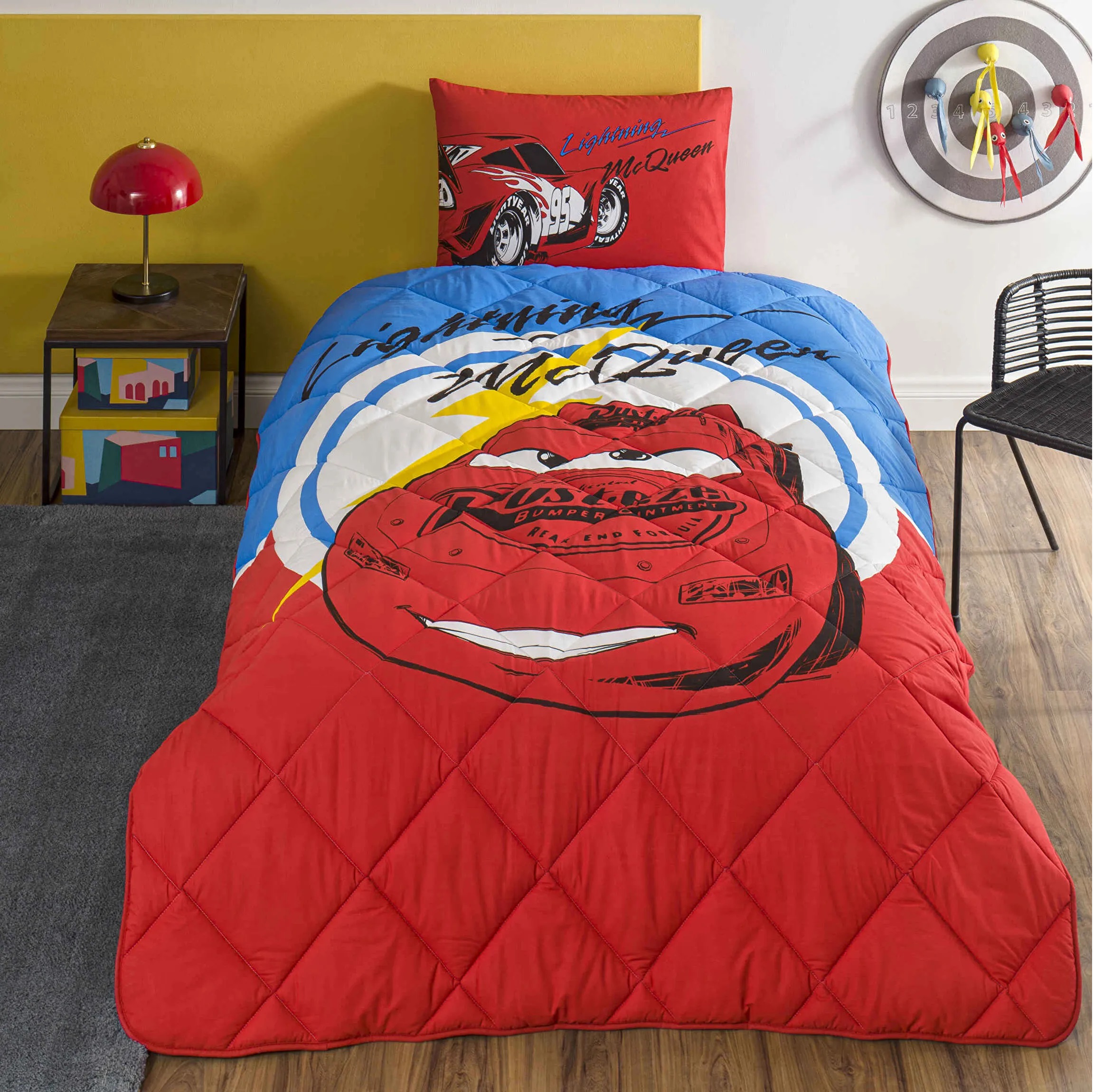Taç 1000050004  Lis.brf Yorgan Seti Dh Cars Mcqueen