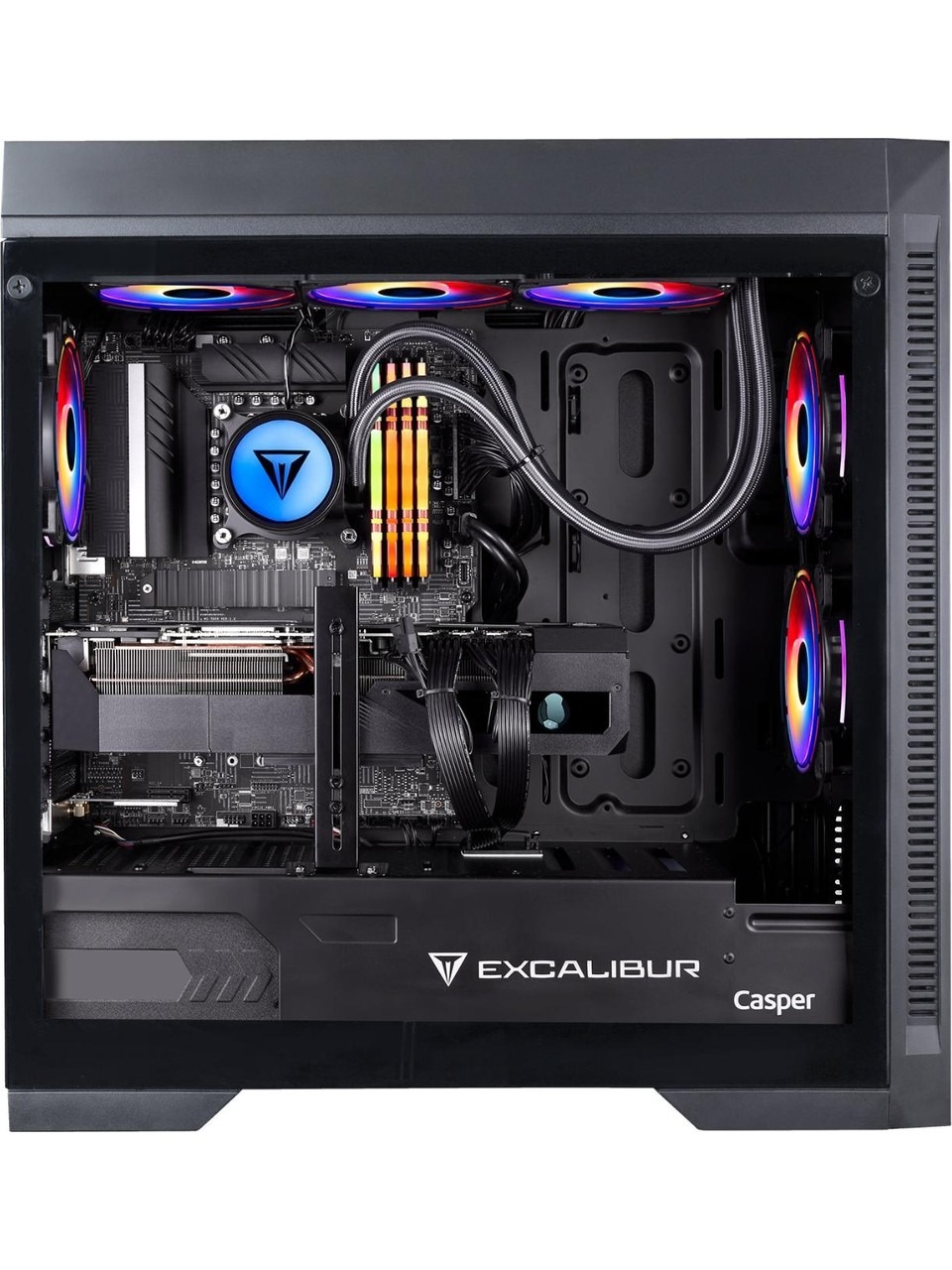 Casper Excalibur E75z.265k-eq70x-0se Intel Ultra 265k 64gb 1tb Ssd 12gb Rtx 5070 Fdos Pc Görseli