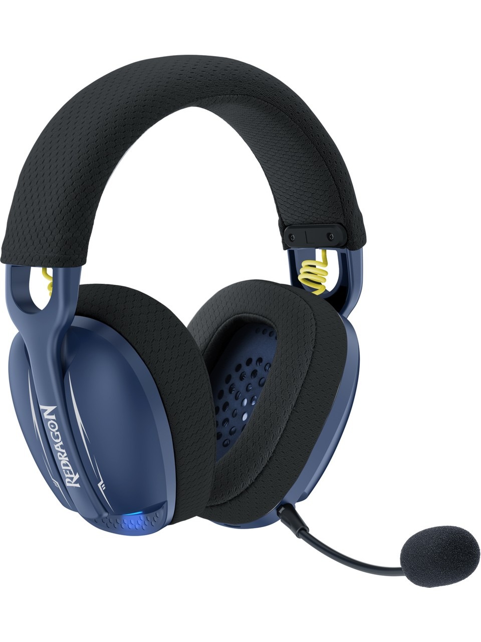 Redragon H878 Skuld Pro Trı-mode Kablosuz 7.1 Surround Aydınlatmalı Gamıng Kulaklık Mavı-sıyah Görseli