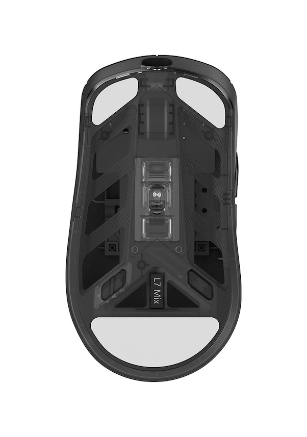 Machenike L8 Air Tri-mode Siyah 26000dpı Ultralight 58gr Rgb Gaming Mouse Görseli