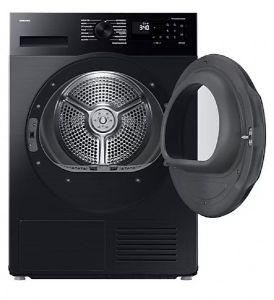 Samsung Dv10dg54a0abah 10 Kg Çamaşır Kurutma Makinesi Siyah Görseli