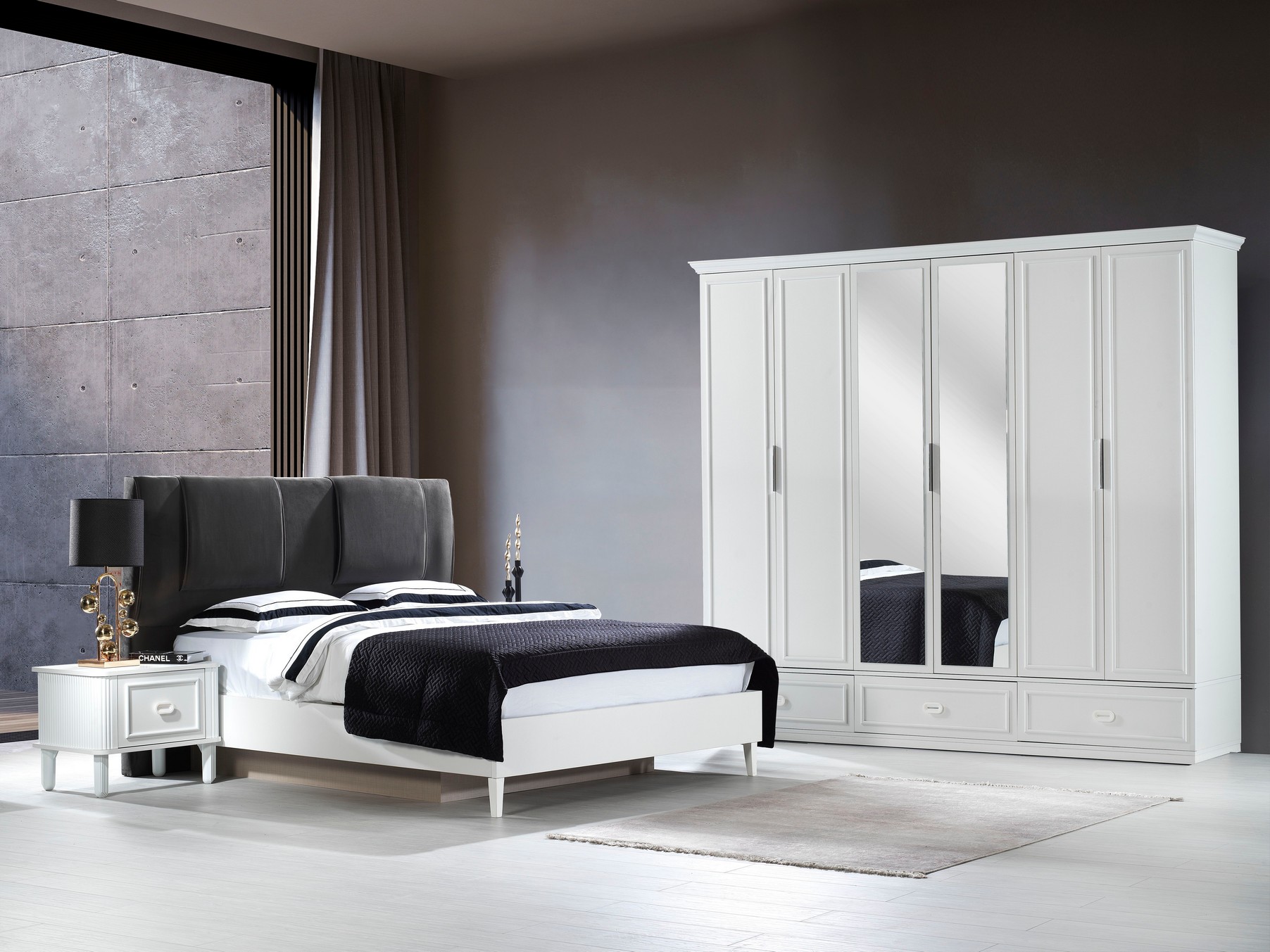 Vize Meridian 6 Kapılı Dolap