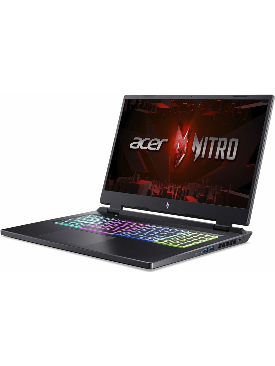Acer Nitro 17 Nh.ql1ey.003-32 R7-7735hs 32gb 1tb Ssd Rtx4050-8gb 17.3
