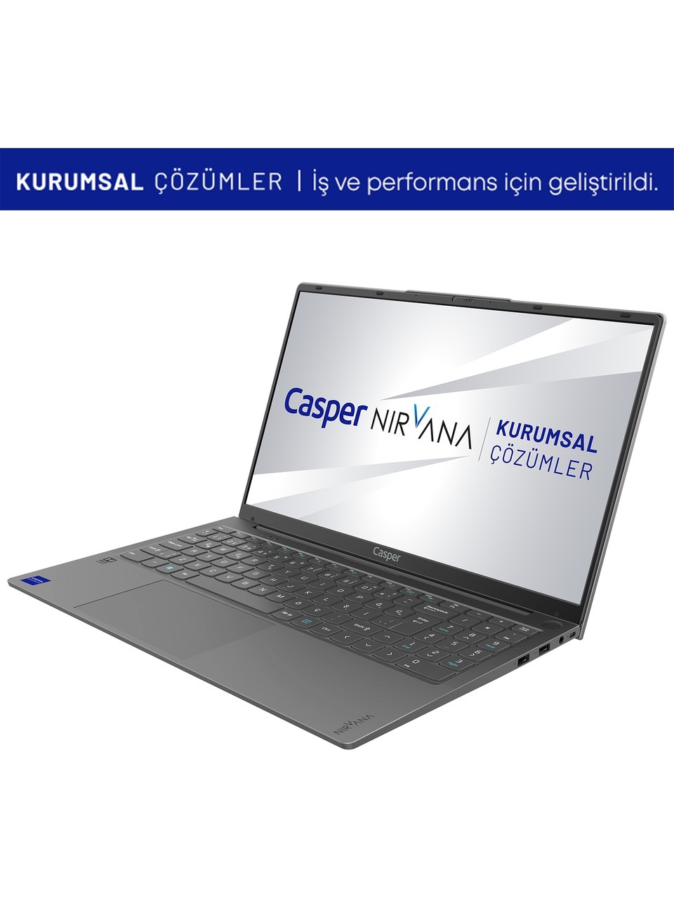 Casper Nirvana X700.155h-dq00a-g-f İ7 Ultra- 155h 32gb Ddr5 1tb 15.6'' Fdos Notebook Görseli