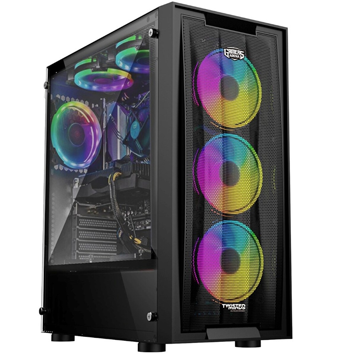 Gamers Arena Pro Amd R5 5600 16gb Ddr4 512gb Ssd 8gb Rtx5060tı Freedos Gamıng Pc Görseli