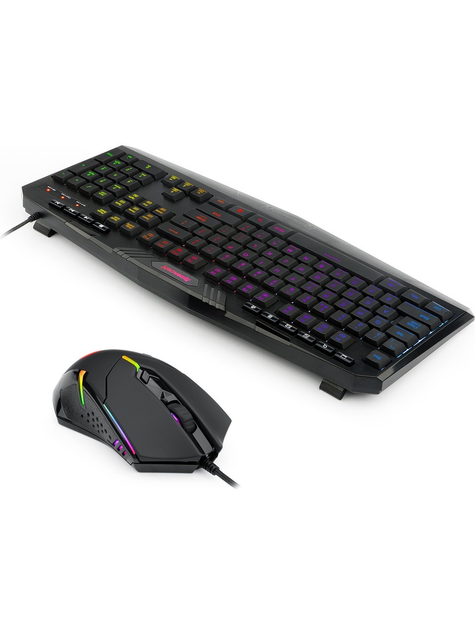 Redragon S101-5 K503rgb Klavye + M601rgb Mouse Set Görseli